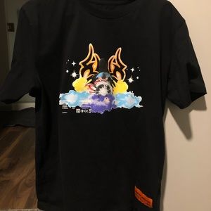 Heron Preston t shirt tee black